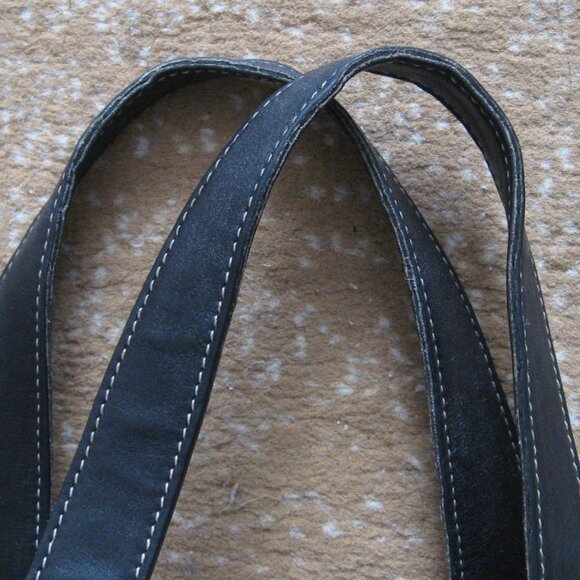 Authentic COACH Monogram Signature Shoulder Bag #6092, Black Gray - Picture 14 of 14